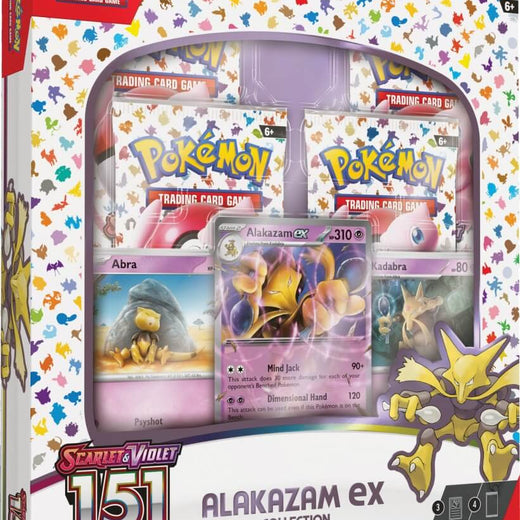 Pokemon 151 Alakazam ex Collection Box