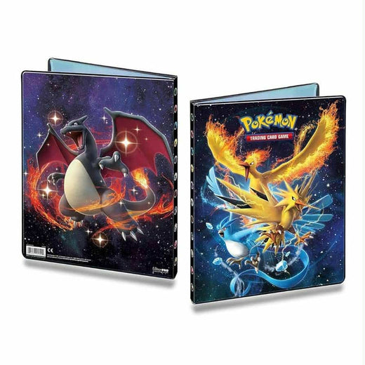 Ultra Pro Pokemon TCG - 9 Pocket Portfolio Album - Zapdos, Articuno, Moltres and Charizard