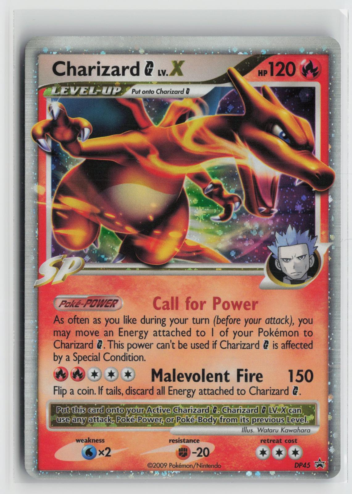 Charizard G LV.X DP45 Holo Promo Diamond and Pearl Promos Pokemon LP