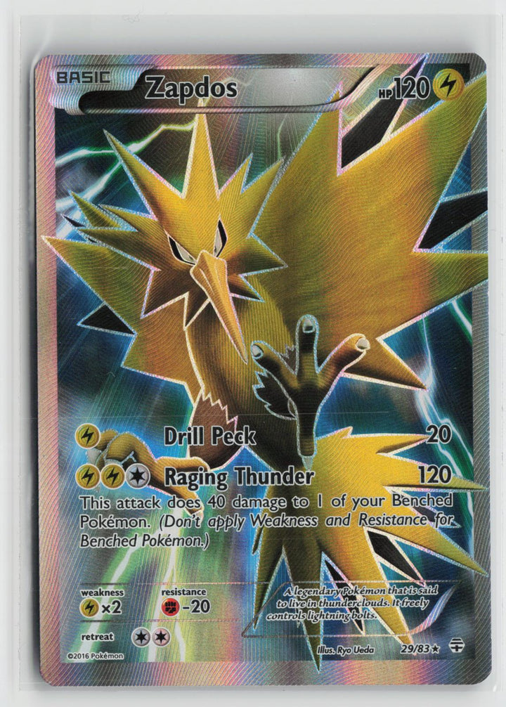 Zapdos 29/83 Holo Rare Generations Pokemon NM0