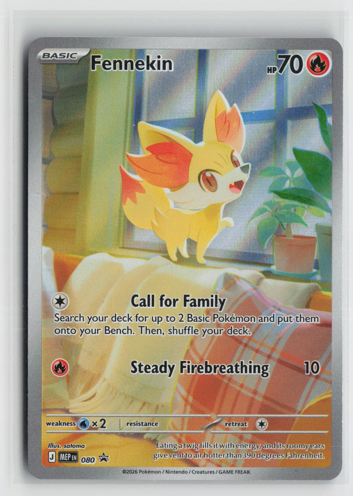 Fennekin 080 ME: Mega Evolution Promo NM Holo P Pokemon0