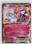 Diancie EX 72/124 Fates Collide NM Holo EX Rare Pokemon