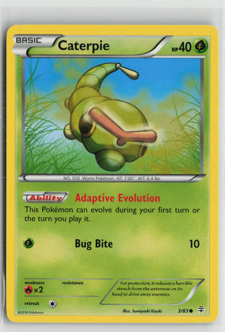 Caterpie 3/83 Generations NM C Pokemon0