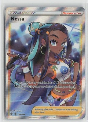 Nessa 183/185 Ultra Rare Vivid Voltage Pokemon NM
