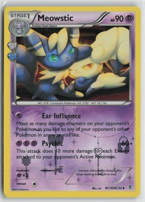 Meowstic Uncommon Generations: Radiant Collection RC15/RC32 NM
