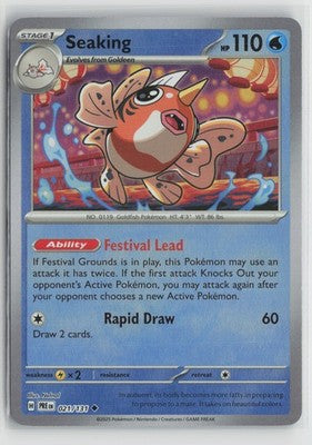 Seaking (Master Ball Pattern) Uncommon SV: Prismatic Evolutions 021/131 NM