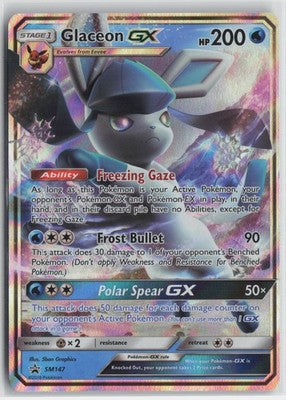 Glaceon GX Promo SM Promos SM147 NM