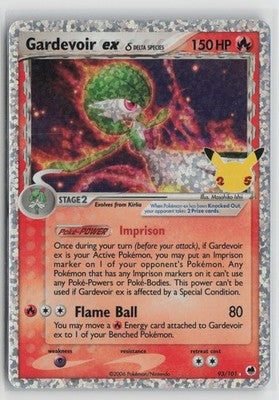 Gardevoir ex 93/101 Celebrations: Classic Collection Pokemon NM