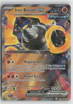 Iron Boulder ex Promo SV: Scarlet & Violet Promo Cards 147 NM