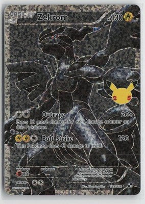 Zekrom 114/114 Classic Collection Celebrations: Classic Collection Pokemon NM