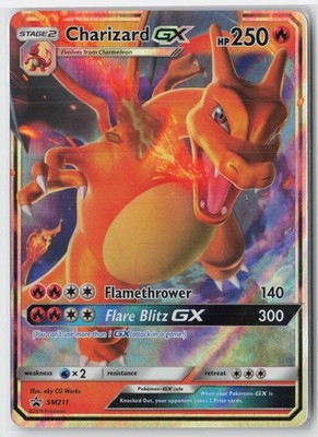 Charizard GX Promo SM Promos SM211 NM