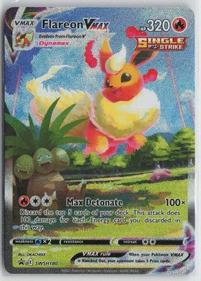 Flareon VMAX SWSH180 Holo Promo Sword & Shield Promo Pokemon NM