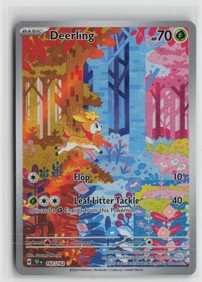 Deerling 165/162 Illustration Rare Temporal Forces Pokemon NM