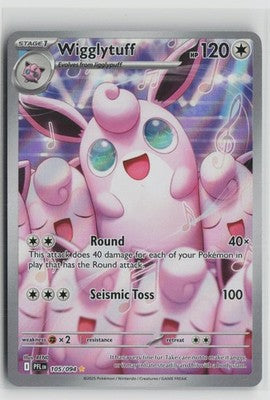 Wigglytuff 105/094 Illustration Rare Phantasmal Flames Pokemon NM