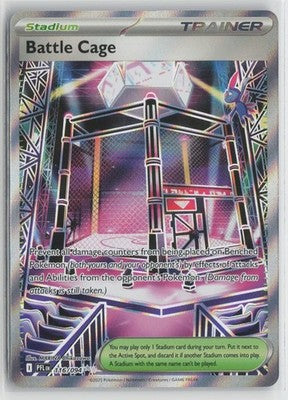 Battle Cage 116/094 Ultra Rare Phantasmal Flames Pokemon NM