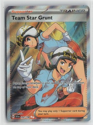Team Star Grunt Ultra Rare SV01: Scarlet & Violet Base Set 242/198 NM