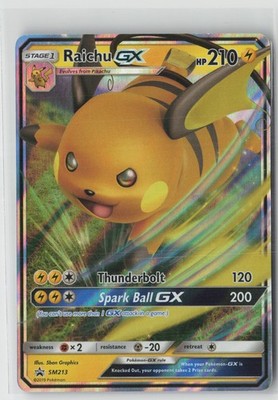 Raichu GX - Promo SM Promos SM213 NM