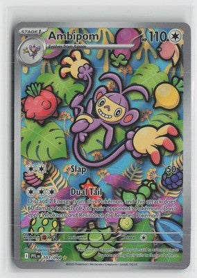 Ambipom 107/094 Illustration Rare Phantasmal Flames Pokemon NM