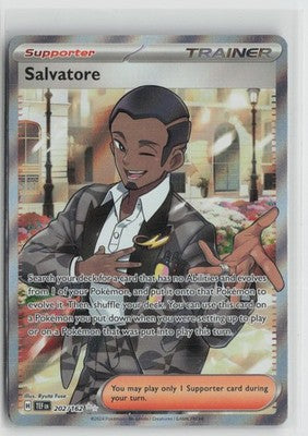 Salvatore 202/162 Ultra Rare Temporal Forces Pokemon NM