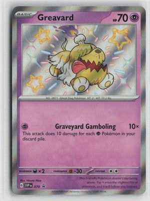 Greavard 070 Holo Promo Scarlet & Violet Promo Pokemon NM