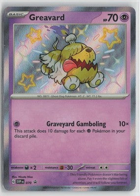 Greavard 070 Holo Promo Scarlet & Violet Promo Pokemon NM