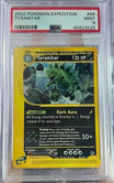 Tyranitar 66/165 Expedition Pokemon PSA 9