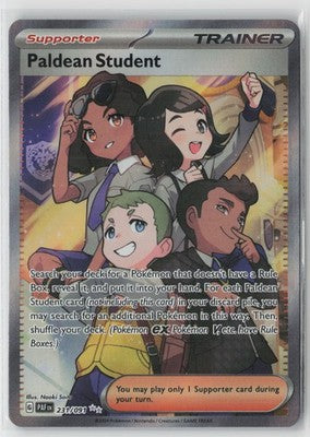 Paldean Student Ultra Rare SV: Paldean Fates 231/091 NM