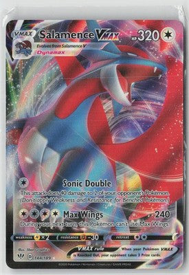 Salamence VMAX Ultra Rare SWSH03: Darkness Ablaze 144/189 NM