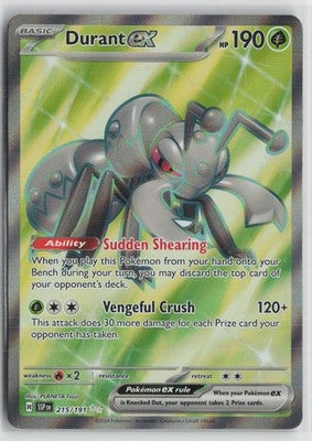 Durant ex 215/191 Ultra Rare Surging Sparks Pokemon NM