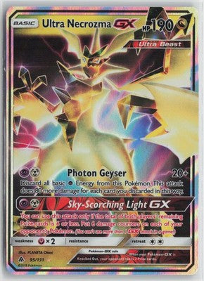 Ultra Necrozma GX Ultra Rare SM - Forbidden Light 95/131 NM