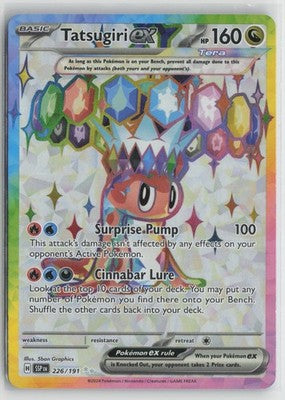 Tatsugiri ex 226/191 Ultra Rare Surging Sparks Pokemon NM
