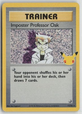 Imposter Professor Oak Classic Collection Celebrations: Classic Collection 73/10