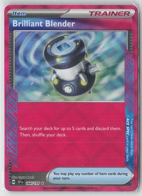 Brilliant Blender ACE SPEC Rare SV08: Surging Sparks 164/191 NM