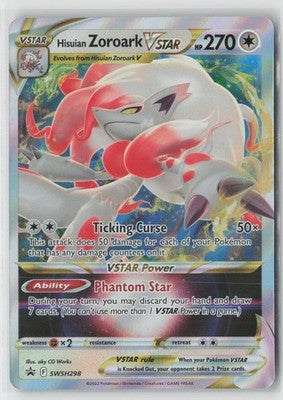 Hisuian Zoroark VSTAR Promo SWSH: Sword & Shield Promo Cards SWSH298 NM