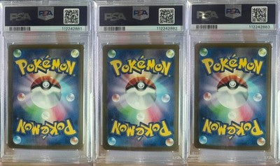 SEQUENTIAL PSA 10 SVG Venusaur EX, Charizard EX , Blastoise EX Pokemon Japanese