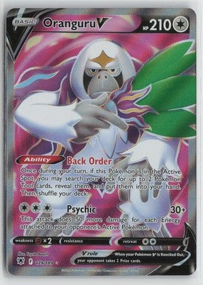 Oranguru V 179/189 Rare Ultra Astral Radiance Pokemon NM