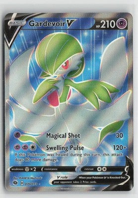 Gardevoir V 070/073 Ultra Rare Champion's Path Pokemon NM