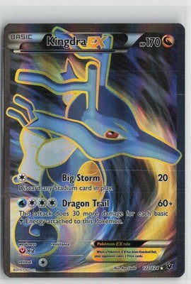 Kingdra EX 122/124 Ultra Rare Fates Collide Pokemon NM