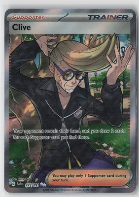 Clive - Ultra Rare SV: Paldean Fates 227/091 NM