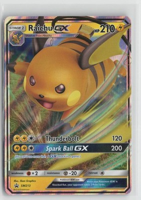 Raichu GX - Promo SM Promos SM213 NM