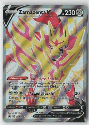 Zamazenta V (Shiny) - Promo SWSH: Sword & Shield Promo Cards SWSH293 NM