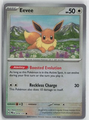 Eevee Common SV: Prismatic Evolutions 074/131 NM
