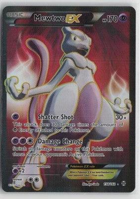 Mewtwo EX 158/162 Ultra Rare BREAKthrough Pokemon Holo NM