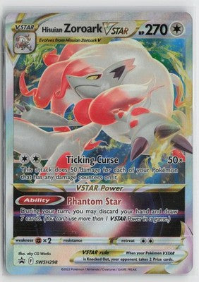 Hisuian Zoroark VSTAR SWSH298 Holo Promo Sword & Shield Promo Pokemon NM