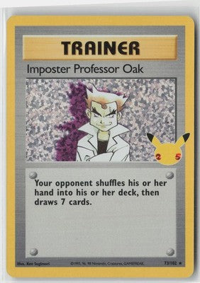 Imposter Professor Oak Classic Collection Celebrations: Classic Collection 73/10