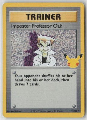 Imposter Professor Oak Classic Collection Celebrations: Classic Collection 73/10