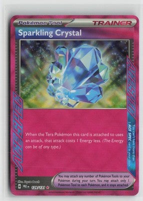 Sparkling Crystal 129/131 Holo ACE SPEC Rare Prismatic Evolutions Pokemon NM