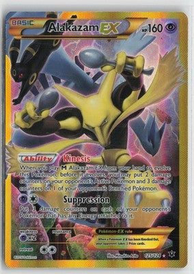 Alakazam EX 125/124 Secret Rare Fates Collide Pokemon NM