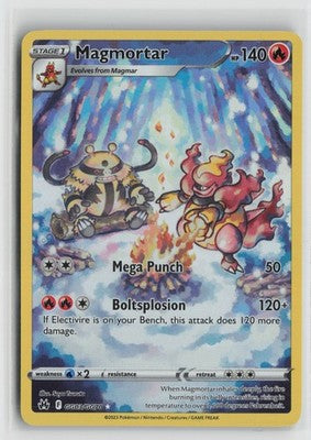 Magmortar GG03/GG70 Holo Crown Zenith Galarian Gallery Pokemon NM