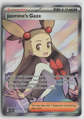 Jasmine's Gaze 233/191 Ultra Rare Surging Sparks Pokemon NM